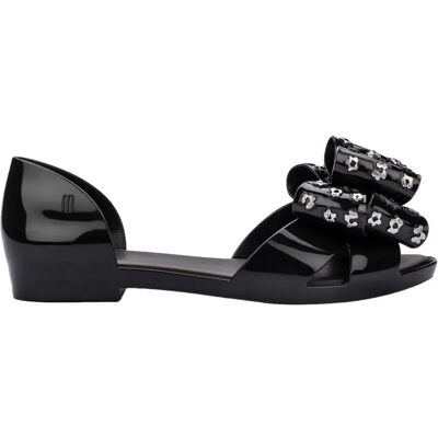 Melissa Ballerines Seduction Vi Black / Silver EU 38 Femme - Publicité Melissa Ballerines Seduction Vi Black / Silver EU 38 Femme - Publicité