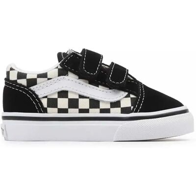 Vans Baskets Pour Tout-petits Old Skool V Primary Check / Black / White EU 25 1/2 Garçon,Fille - Publicité Vans Baskets Pour Tout-petits Old Skool V Primary Check / Black / White EU 25 1/2 Garçon,Fille - Publicité