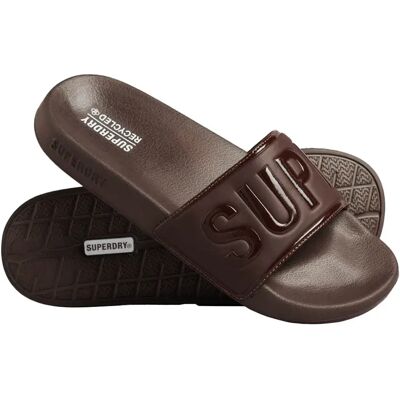Superdry Claquettes Code Core Vegan Pool Dark Oak Brown EU 40-41 - Publicité Superdry Claquettes Code Core Vegan Pool Dark Oak Brown EU 40-41 - Publicité