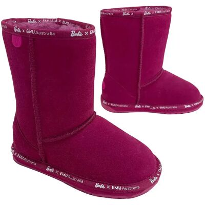 Emu Australia Bottes Barbie Wallaby Lo Baby Pink EU 27 Fille - Publicité Emu Australia Bottes Barbie Wallaby Lo Baby Pink EU 27 Fille - Publicité