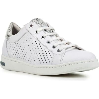 Geox Baskets Jaysen White / Light Silver EU 37 Femme - Publicité Geox Baskets Jaysen White / Light Silver EU 37 Femme - Publicité
