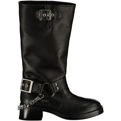 Steve Madden Bottes Beau-c Black Leather EU 36 Femme - Publicité Steve Madden Bottes Beau-c Black Leather EU 36 Femme - Publicité