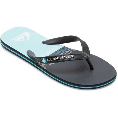 Quiksilver Tongs Molokai Black / Blue / Black EU 42 Homme - Publicité Quiksilver Tongs Molokai Black / Blue / Black EU 42 Homme - Publicité