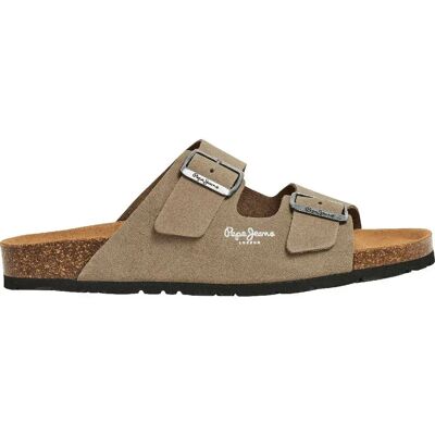 Pepe Jeans Sandales Bio Suede Stone Beige EU 46 Homme - Publicité Pepe Jeans Sandales Bio Suede Stone Beige EU 46 Homme - Publicité