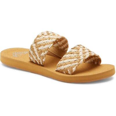 Roxy Sandales Porto Slide Ii Natural EU 37 Femme - Publicité Roxy Sandales Porto Slide Ii Natural EU 37 Femme - Publicité