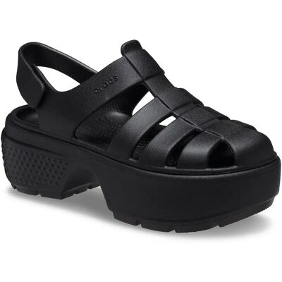 Crocs Sandales Stomp Fisherman Black EU 39-40 Femme - Publicité Crocs Sandales Stomp Fisherman Black EU 39-40 Femme - Publicité