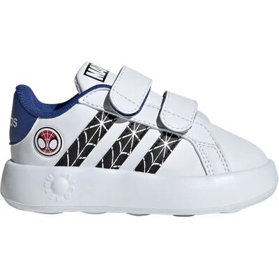 Adidas Baskets Grand Court Spider-man Cf Ftwr White / Core Black / Team Royal Blue EU 23 Garçon,Fille - Publicité Adidas Baskets Grand Court Spider-man Cf Ftwr White / Core Black / Team Royal Blue EU 23 Garçon,Fille - Publicité