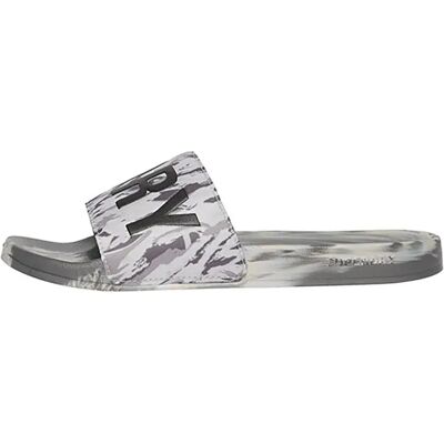 Superdry Claquettes Camo Vegan Pool Ice Grey Tiger Camo EU 40-41 - Publicité Superdry Claquettes Camo Vegan Pool Ice Grey Tiger Camo EU 40-41 - Publicité