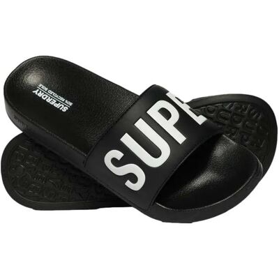 Superdry Claquettes Core Vegan Pool Black / Optic EU 40-41 Homme - Publicité Superdry Claquettes Core Vegan Pool Black / Optic EU 40-41 Homme - Publicité