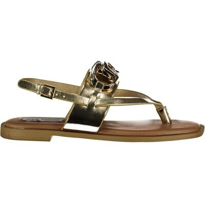 Steve Madden Sandales Genie Gold EU 36 Femme - Publicité Steve Madden Sandales Genie Gold EU 36 Femme - Publicité