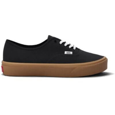 Vans Baskets Authentic Black / Gum EU 36 1/2 Homme - Publicité Vans Baskets Authentic Black / Gum EU 36 1/2 Homme - Publicité