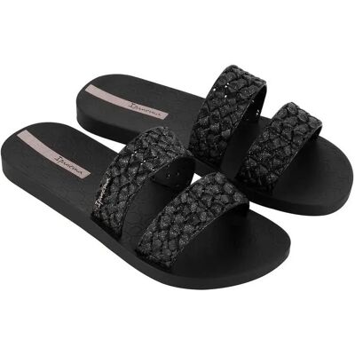 Ipanema Claquettes Renda Ii Black / Glitter Black EU 37 Femme - Publicité Ipanema Claquettes Renda Ii Black / Glitter Black EU 37 Femme - Publicité