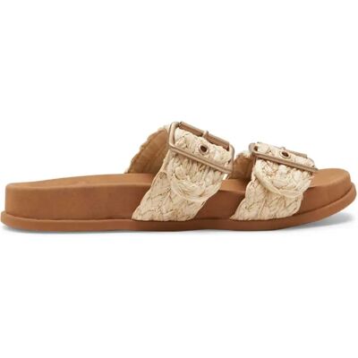 Roxy Sandales Into Summer Natural EU 37 Femme - Publicité Roxy Sandales Into Summer Natural EU 37 Femme - Publicité