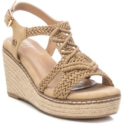 Xti Sandales Compensées 14283 Beige EU 40 Femme - Publicité Xti Sandales Compensées 14283 Beige EU 40 Femme - Publicité