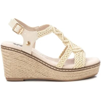Xti Sandales Compensées 14275 Beige EU 38 Femme - Publicité Xti Sandales Compensées 14275 Beige EU 38 Femme - Publicité