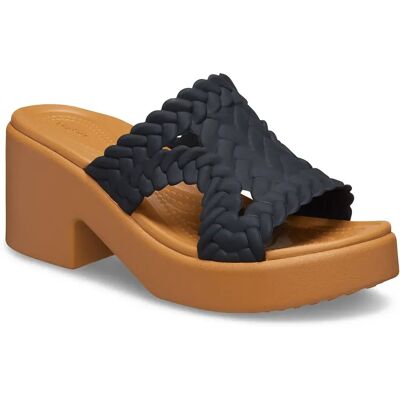 Crocs Claquettes Brooklyn Woven Heel Black EU 33-34 Femme - Publicité Crocs Claquettes Brooklyn Woven Heel Black EU 33-34 Femme - Publicité
