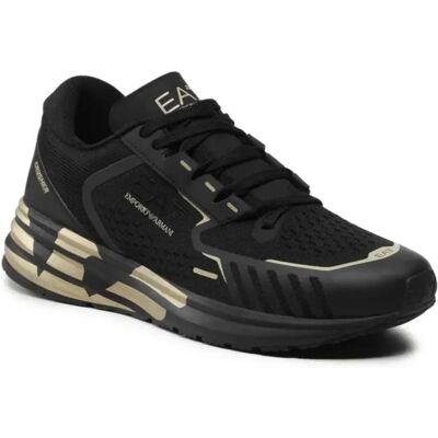 Giorgio Armani Ea7 Emporio Armani Baskets Crusher Distance Ref Triple Black / Gold EU 38 2/3 - Publicité Giorgio Armani Ea7 Emporio Armani Baskets Crusher Distance Ref Triple Black / Gold EU 38 2/3 - Publicité