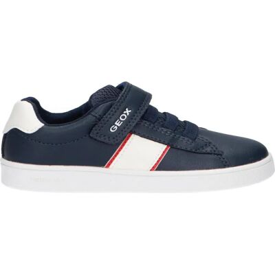 Geox Baskets Sans Lacets Eclyper Navy / Red EU 21 Garçon,Fille - Publicité Geox Baskets Sans Lacets Eclyper Navy / Red EU 21 Garçon,Fille - Publicité