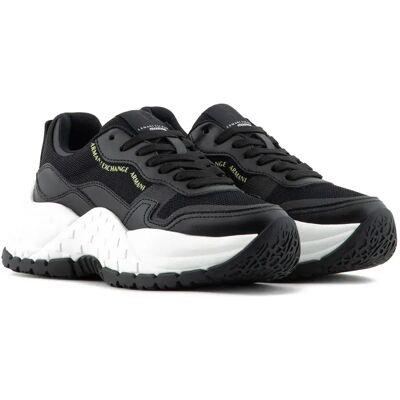 Giorgio Armani Exchange Baskets Xdx158_xv839 Black EU 38 Femme - Publicité Giorgio Armani Exchange Baskets Xdx158_xv839 Black EU 38 Femme - Publicité