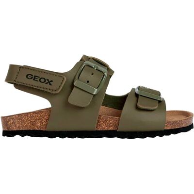 Geox Sandales Ghita Military EU 36 Garçon - Publicité Geox Sandales Ghita Military EU 36 Garçon - Publicité