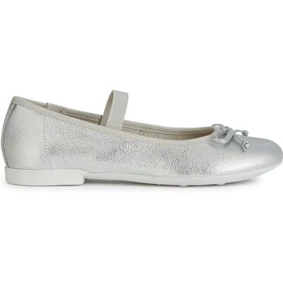 Geox Ballerines Plie Silver EU 30 Fille - Publicité Geox Ballerines Plie Silver EU 30 Fille - Publicité