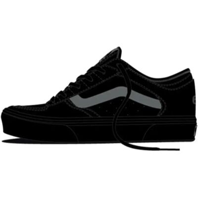 Vans Baskets Rowley Classic Black / Black / Pewter EU 36 Garçon,Fille - Publicité Vans Baskets Rowley Classic Black / Black / Pewter EU 36 Garçon,Fille - Publicité