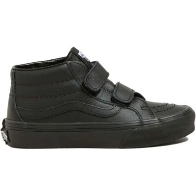 Vans Enfants Sk8-Mid Reissue Baskets en Cuir - Baskets Enfants - Publicité Vans Enfants Sk8-Mid Reissue Baskets en Cuir - Baskets Enfants - Publicité