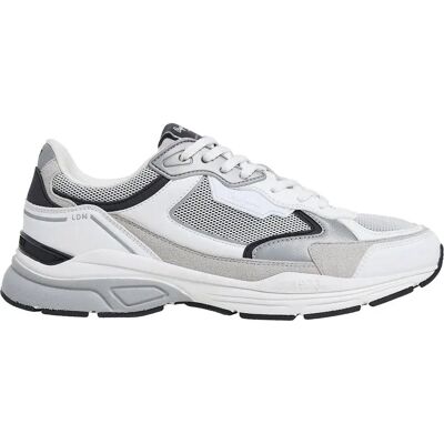 Pepe Jeans Baskets Dave Master White EU 43 Homme - Publicité Pepe Jeans Baskets Dave Master White EU 43 Homme - Publicité