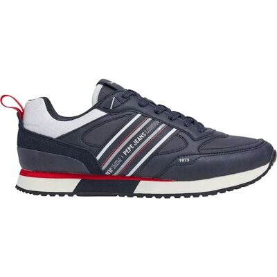 Pepe Jeans Baskets Dublin Young Navy EU 40 Homme - Publicité Pepe Jeans Baskets Dublin Young Navy EU 40 Homme - Publicité