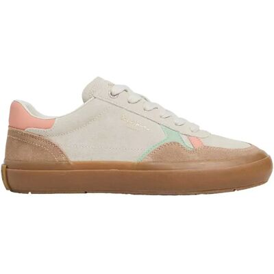 Pepe Jeans Baskets Travis Retro Chalk White EU 36 Femme - Publicité Pepe Jeans Baskets Travis Retro Chalk White EU 36 Femme - Publicité