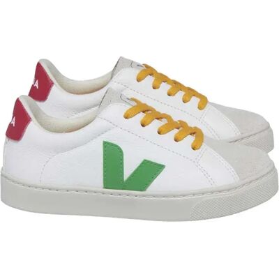 Veja Baskets Small Esplar Laces Extra White Leaf Pek EU 39 Femme - Publicité Veja Baskets Small Esplar Laces Extra White Leaf Pek EU 39 Femme - Publicité