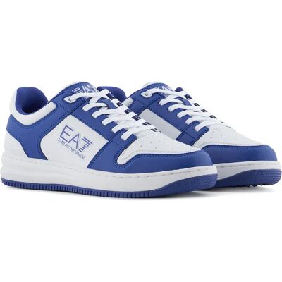 Giorgio Armani Ea7 Emporio Armani Baskets X8x189_xk404 White / Blue EU 37 1/3 Homme,Femme - Publicité Giorgio Armani Ea7 Emporio Armani Baskets X8x189_xk404 White / Blue EU 37 1/3 Homme,Femme - Publicité