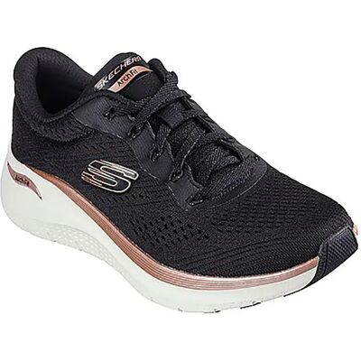 Skechers Baskets Arch Fit® 2.0 Glow The Distance 2.0 Black Mesh / Rose Gold Trim EU 36 Femme - Publicité Skechers Baskets Arch Fit® 2.0 Glow The Distance 2.0 Black Mesh / Rose Gold Trim EU 36 Femme - Publicité