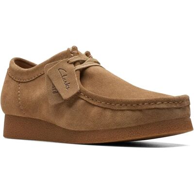 Clarks Shoes Mocassins Wallabee Evo Dark Sand Suede EU 44 Homme - Publicité Clarks Shoes Mocassins Wallabee Evo Dark Sand Suede EU 44 Homme - Publicité