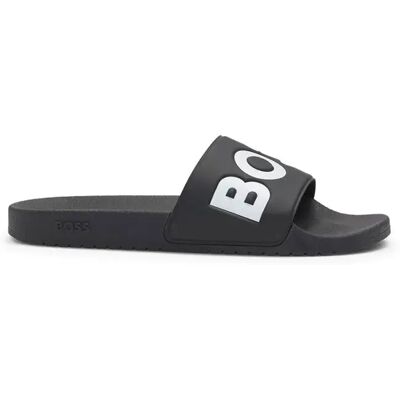 Boss Claquettes Aryeh 10251721 Black EU 41 Homme - Publicité Boss Claquettes Aryeh 10251721 Black EU 41 Homme - Publicité