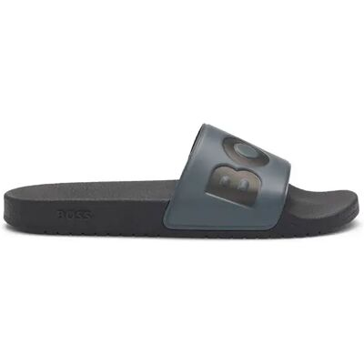 Boss Claquettes Aryeh 10251721 Medium Grey EU 46 Homme - Publicité Boss Claquettes Aryeh 10251721 Medium Grey EU 46 Homme - Publicité