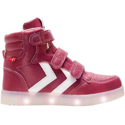 Hummel Baskets Stadil Flash Deco Rose EU 30 Garçon,Fille - Publicité Hummel Baskets Stadil Flash Deco Rose EU 30 Garçon,Fille - Publicité