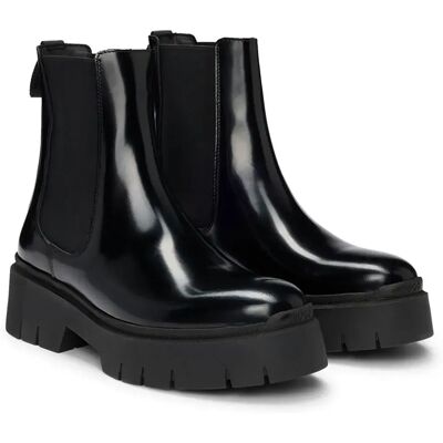 Hugo Bottines Kris Ch Brpu Black EU 39 Femme - Publicité Hugo Bottines Kris Ch Brpu Black EU 39 Femme - Publicité