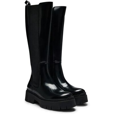 Hugo Bottes Kris Chhigh Brpu Black EU 37 Femme - Publicité Hugo Bottes Kris Chhigh Brpu Black EU 37 Femme - Publicité