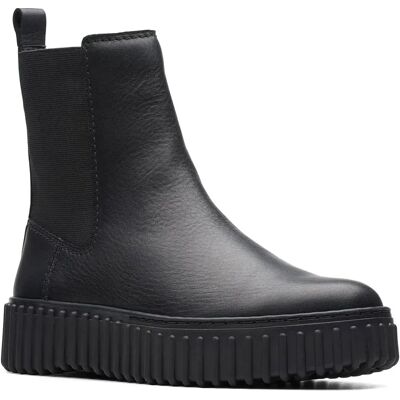 Clarks Shoes Bottines Torhill Maple Black Leather EU 39 1/2 Femme - Publicité Clarks Shoes Bottines Torhill Maple Black Leather EU 39 1/2 Femme - Publicité