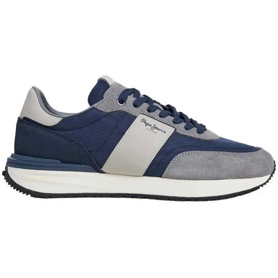 Pepe Jeans Baskets Buster Supra Navy EU 40 Homme - Publicité Pepe Jeans Baskets Buster Supra Navy EU 40 Homme - Publicité