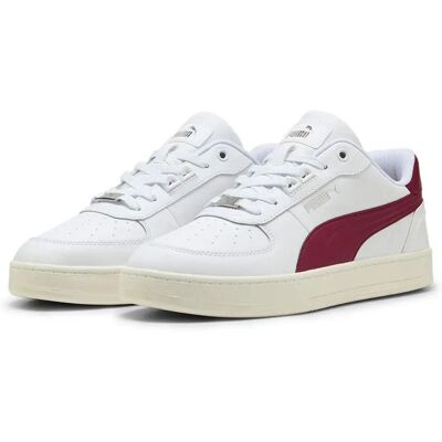 Puma Baskets Caven 2.0 Lux White / Dark Crimson / Warm White EU 37 1/2 Homme,Femme - Publicité Puma Baskets Caven 2.0 Lux White / Dark Crimson / Warm White EU 37 1/2 Homme,Femme - Publicité