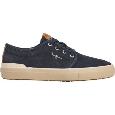 Pepe Jeans Baskets Ben Dulwich Blue EU 40 Homme - Publicité Pepe Jeans Baskets Ben Dulwich Blue EU 40 Homme - Publicité