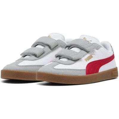Puma Baskets Club Ii Era Cv V Ps White / For All Time Red / Cool Mid Gray EU 31 1/2 Garçon,Fille - Publicité Puma Baskets Club Ii Era Cv V Ps White / For All Time Red / Cool Mid Gray EU 31 1/2 Garçon,Fille - Publicité