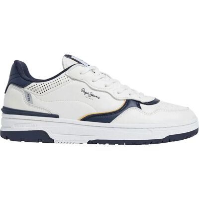 Pepe Jeans Baskets Chester Basic Off White EU 45 Homme - Publicité Pepe Jeans Baskets Chester Basic Off White EU 45 Homme - Publicité