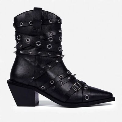 Gioseppo Bottes 73860 Black EU 38 Femme - Publicité Gioseppo Bottes 73860 Black EU 38 Femme - Publicité