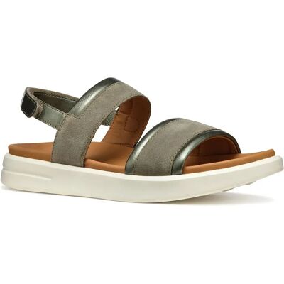 Geox Sandales Xand 2s A Sage / Dark Green EU 38 Femme - Publicité Geox Sandales Xand 2s A Sage / Dark Green EU 38 Femme - Publicité