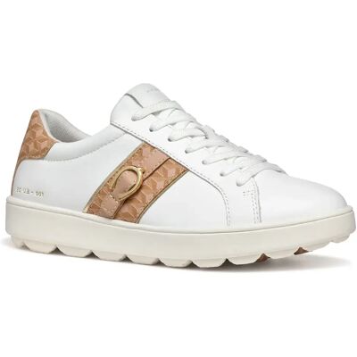 Geox Baskets Spherica Ecub-1 A White / Nude EU 38 Femme - Publicité Geox Baskets Spherica Ecub-1 A White / Nude EU 38 Femme - Publicité