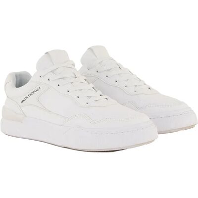 Giorgio Armani Exchange Baskets Xux219_xv857 Optic White EU 44 Homme - Publicité Giorgio Armani Exchange Baskets Xux219_xv857 Optic White EU 44 Homme - Publicité
