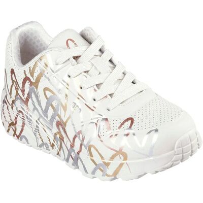 Skechers Baskets Uno Lite Natural Pu / Multi Trim EU 31 Fille - Publicité Skechers Baskets Uno Lite Natural Pu / Multi Trim EU 31 Fille - Publicité